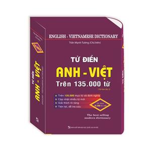 Từ điển Anh - Việt trên 135.000 từ (bìa cứng)