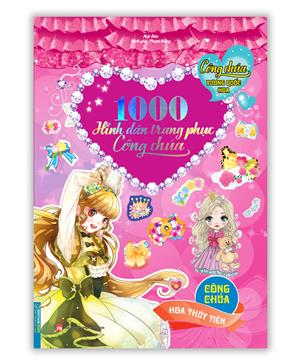 Công chúa vương quốc hoa - 1000 hình dán trang phục công chúa - Công chúa hoa thủy tiên