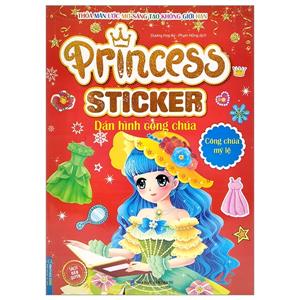 Princess sticker - Dán hình công chúa - Công chúa mỹ lệ