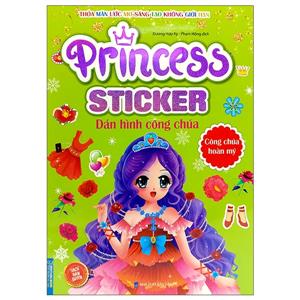 Princess sticker - Dán hình công chúa - Công chúa hoàn mỹ