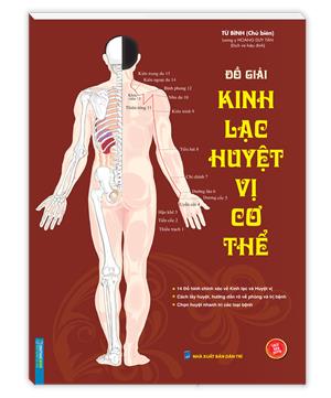 Đồ giải kinh lạc huyệt vị cơ thể (sách bản quyền)