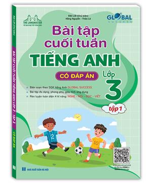 GLOBAL SUCCESS - Bài tập cuối tuần tiếng anh lớp 3 tập 1 (có đáp án)