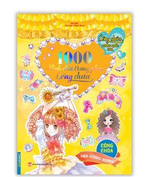 Công chúa vương quốc hoa - 1000 hình dán trang phục công chúa - Công chúa hoa hướng dương