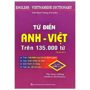 Từ điển Việt - Anh trên 135.000 từ 