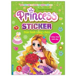 Princess sticker - Dán hình công chúa - Công chúa xinh đẹp
