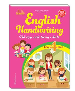 English Handwriting - Vở tập viết tiếng anh lớp 4 tập 1