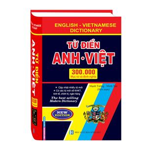 Từ điển Anh Việt 300000 Mục từ và định nghĩa  (bìa cứng) - tái bản