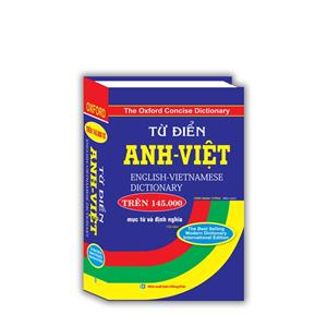 Từ điển Anh - Việt trên 145.000 mục từ và định nghĩa (bìa cứng) - tái bản