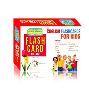 English flashcards for kids (hộp)-tái bản