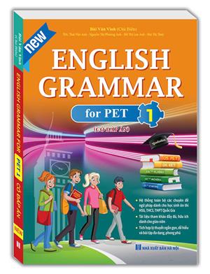 English grammar for PET 1 (có đáp án)