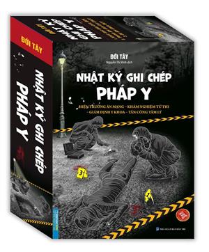 Combo hộp Nhật ký ghi chép pháp y (trọn bộ 3 tập) (Sách bản quyền)