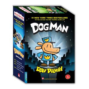 Hộp DOG MAN Trọn bộ 4 tập