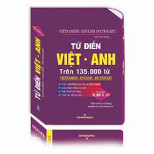 Từ điển Việt - Anh trên 135.000 từ 