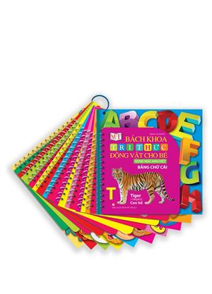 Bách khoa tri thức động vật cho bé - Song ngữ Anh Việt (Xâu 10 cuốn nhỏ) (tái bản)
