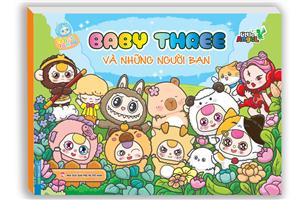 Sách tô màu - BABY THREE  và những người bạn 