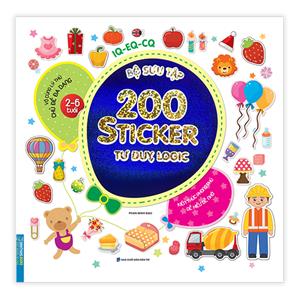 Bộ sưu tập 200 sticker - Tư duy, logic 