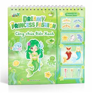 DREAMY PRINCESS FASHION - Công chúa biển xanh (bóc dán lò xo)