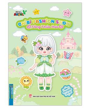 Chibi fasshion show - Công chúa hoa (100+ STICKERS xinh đẹp)