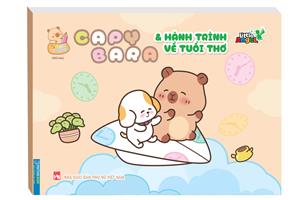 Sách tô màu - CapyBara & Hành trình về tuổi thơ