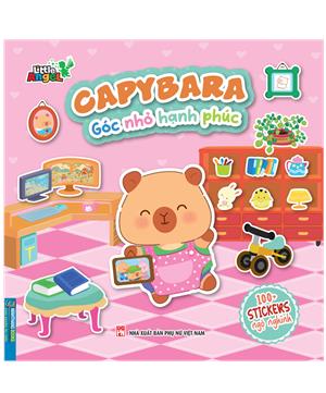 CAPYBARA góc nhỏ hạnh phúc (sticker nghộ nghĩnh)(bìa nhũ)