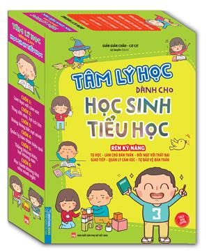 Combo hộp 6 cuốn Tâm lý học dành cho học sinh tiểu học (sản bản quyền)