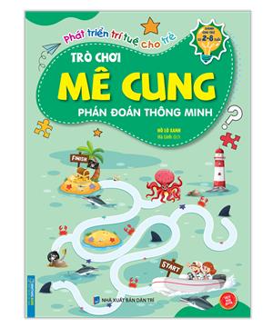 Trò chơi mê cung - Phán đoán thông minh (sách bản quyền) (2-8 tuổi)