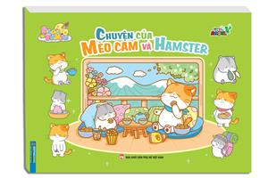 Sách tô màu - Chuyện của Mèo Cam và Hamster 