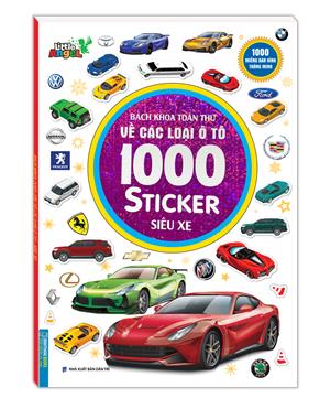 Bách khoa toàn thư về các loại ô tô - 1000 miếng dán hình thông minh - Siêu xe