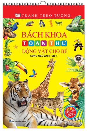 Tranh Treo Tường - Bách khoa toàn thư động vật cho bé (song ngữ Anh - Việt)