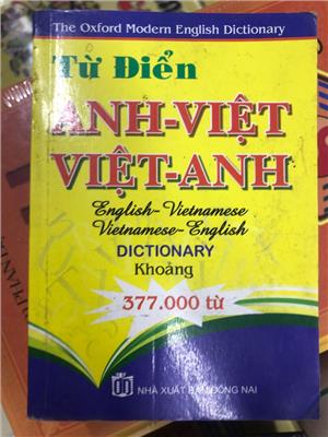 Từ điển Anh Việt - Việt Anh (bìa mềm) - tái bản 02