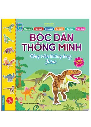 Bóc dán thông minh - Công viên khủng long Jura (3-7 tuổi)