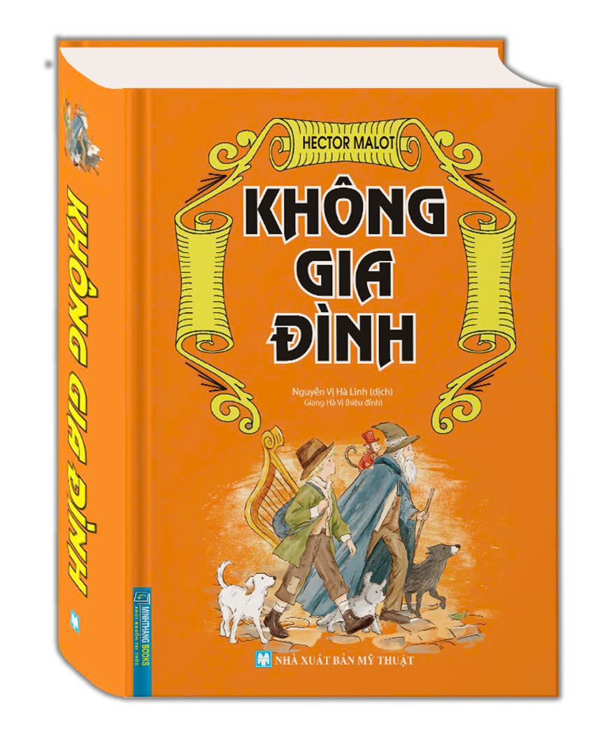 Không Gia Đình - Bìa Cam (Khổ Nhỏ Ngắn - Bìa cứng)