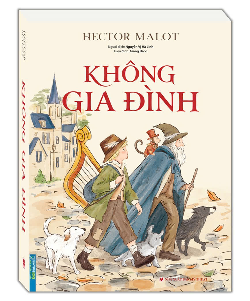 Không Gia Đình - Bìa Trắng Kem  (Khổ Nhỏ Ngắn - Bìa mềm)