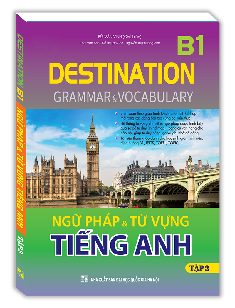 DESTINATINON B1 - Ngữ pháp và từ vựng tiếng anh Tập 2